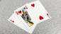 Preview: Bicycle 2 Faced Red Tuck (Mirror Deck Same on both sides) Playing Card