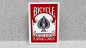 Preview: Bicycle 2 Faced Red Tuck (Mirror Deck Same on both sides) Playing Card