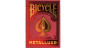 Preview: Bicycle Metalluxe Red by US Playing Card Co. - Pokerdeck