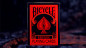 Preview: Bicycle Reverse (Red) - Pokerdeck