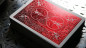 Preview: Bicycle Rider Back Crimson Luxe (Red) Version 2 by US Playing Card Co