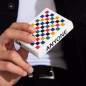 Preview: Checkerboard Playing Cards - Multicolor