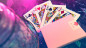 Preview: Cherry Casino House Deck (Flamingo Pink) - Pokerdeck