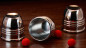 Preview: Cups and Balls Set MINI (Stainless-Steel) by Bluether Magic and Raphael