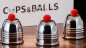 Preview: Cups and Balls Set MINI (Stainless-Steel) by Bluether Magic and Raphael