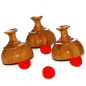 Preview: Cups & Balls - Wood - Indian style