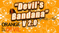 Preview: Devil's Bandana V2 (Orange) by Lee Alex