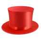 Preview: Folding Top Hat with Secret Pocket - Red