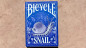 Preview: Gilded Bicycle Snail (Blue) - Pokerdeck