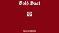 Preview: Gold Dust (Softbound) by Paul Gordon - Buch