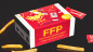 Preview: Ketchup and Fries Combo (1/2 Brick) by Fast Food - Pokerdeck