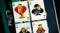 Preview: LANCE MOUNTAIN DOUGHBOY SKATEBOARD PLAYING CARDS by FULTONS