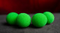 Preview: Magic Sponge Balls 4PK GREEN 1" by Murphy's Magic