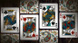 Preview: Paisley Poker Mini by Dutch Card House Company - Pokerdeck