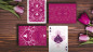 Preview: Pink Tulip Dutch Card House Company - Pokerdeck