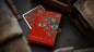 Preview: Plastic Paisley Poker Red by Dutch Card House Company - Pokerdeck