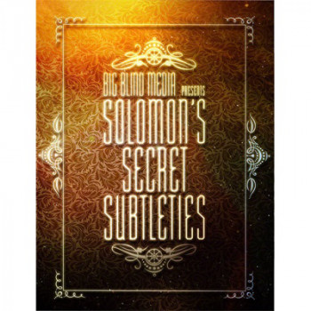 Solomon's Secret Subtleties by David Solomon - Video - DOWNLOAD