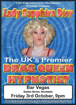Drag Queen Comedy Stage Hypnosis Course by Jonathan Royle & Lady Sapphire Dior - Mixed Media - DOWNLOAD