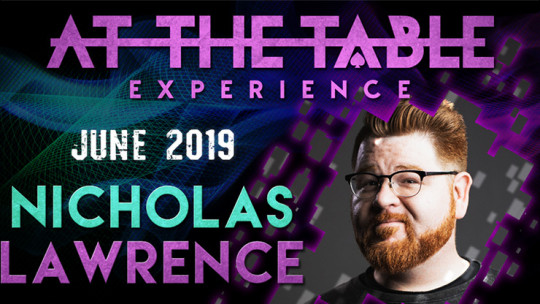 At The Table Live Lecture Nicholas Lawrence June 19th 2019 - Video - DOWNLOAD
