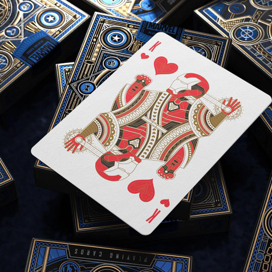 Avengers Blue Playing Cards by Theory11