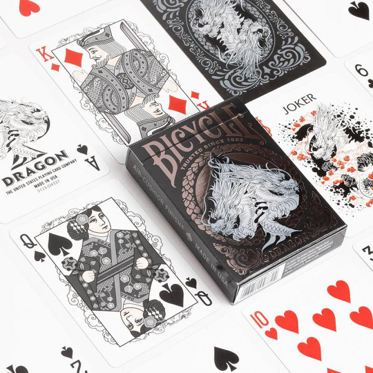 Bicycle - Black Dragon Playing Cards