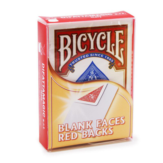 Bicycle - Blank Faces/Red Backs - Bicycle Spezial/Gaff