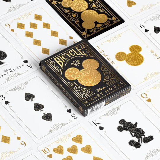 Bicycle - Disney Mickey Mouse Black and Gold