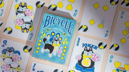 Bicycle Dog (Blue) by US Playing Card Co. - Pokerdeck