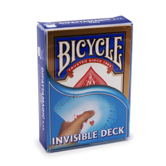 Bicycle - Invisible deck - Blue back