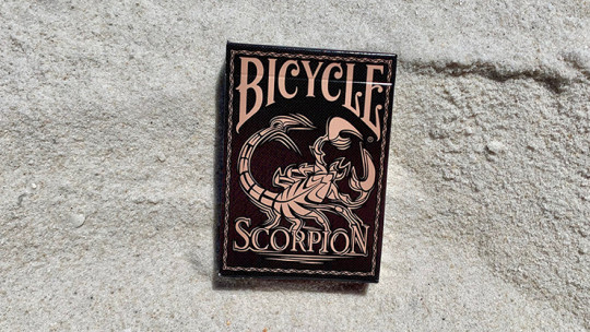 Bicycle Scorpion (Brown) - Pokerdeck