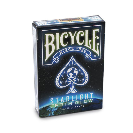 Bicycle Starlight Earth Glow Playing Cards - Special Limited Print Run