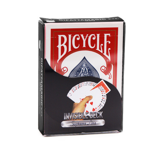 Bicycle - Supreme Line - Invisible deck - Red back