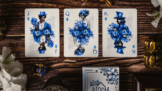 Bloom Sapphire by EmilySleights52 - Pokerdeck