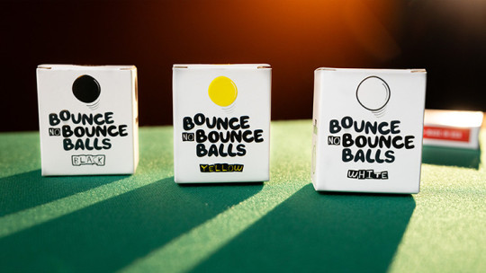 Bounce no Bounce Balls YELLOW by Murphy's Magic