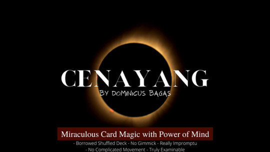 Cenayang by Dominicus Bagas - Video - DOWNLOAD