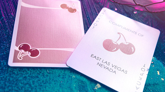 Cherry Casino House Deck (Flamingo Pink) - Pokerdeck