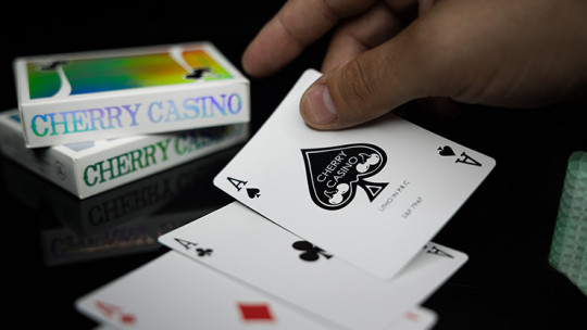 Cherry Casino Sands Mirage (Holographic) - Pokerdeck