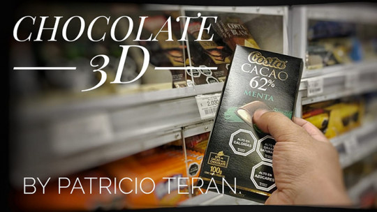 Chocolate 3d by Patricio Teran - Video - DOWNLOAD