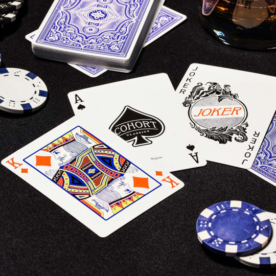 Cohort Blue Playing Cards