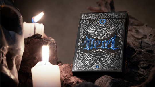 Deal with the Devil (Cobalt Blue) UV by Darkside Playing Card Co - Pokerdeck