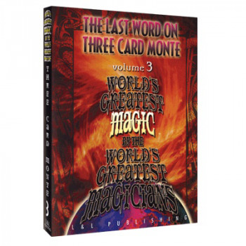 The Last Word on Three Card Monte Vol. 3 (World's Greatest Magic) by L&L Publishing - Video - DOWNLOAD