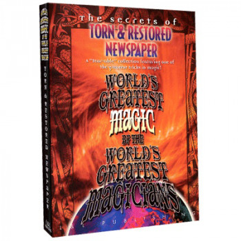 Torn And Restored Newspaper (World's Greatest Magic) - Video - DOWNLOAD