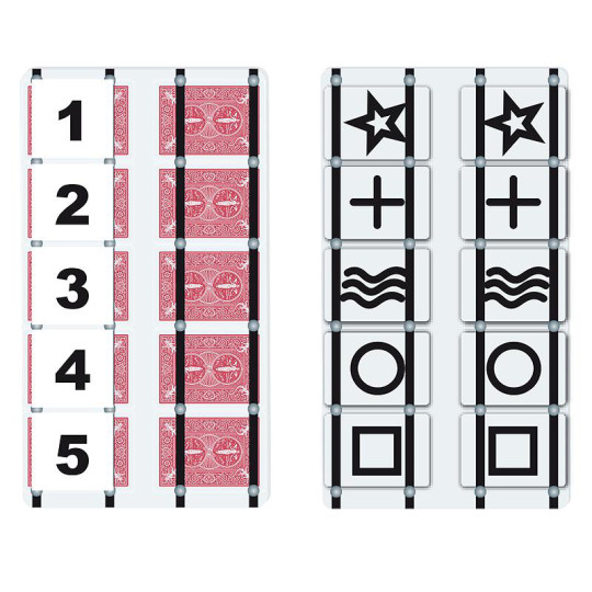 ESP Prediction Board - Bicycle cards - Bühnentrick