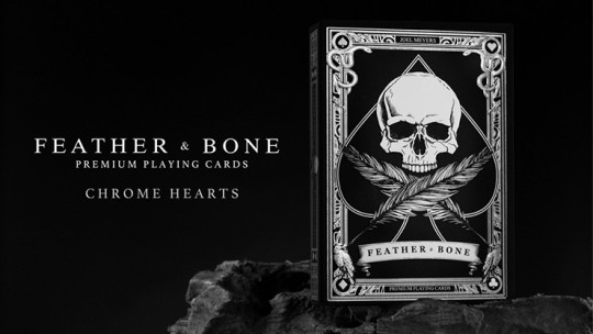 Feather & Bone: The Chrome Hearts (Foil) by Joel Meyers - Pokerdeck