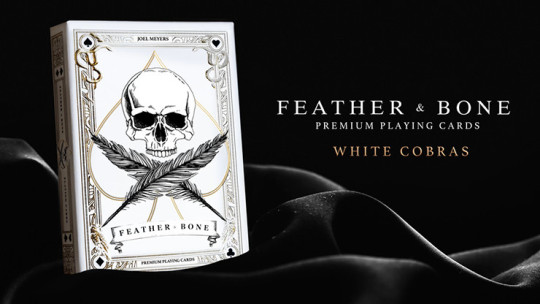 Feather & Bone: The White Cobra's (Limited Edition) by Joel Meyers - Pokerdeck