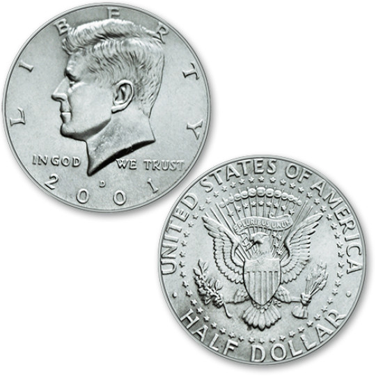 Half Dollar regular - Single coin