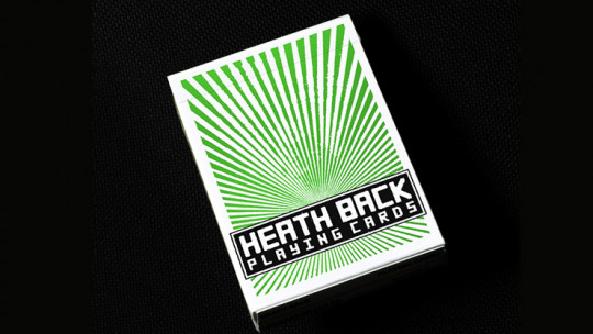 HEATH BACK PLAYING CARDS - LENNART GREEN EDITION - Pokerdeck