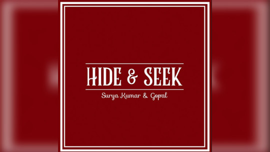 Hide and Seek Wallet (Black) By Surya Kumar and Gopal