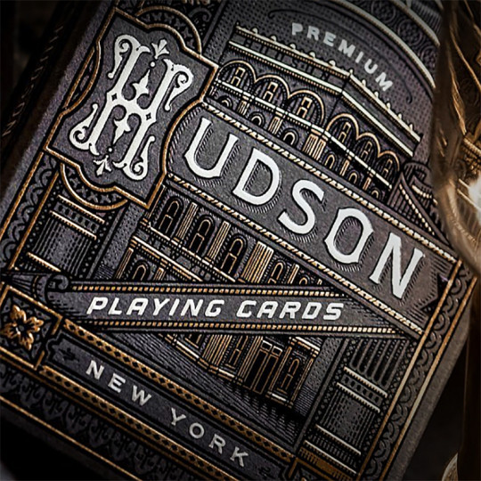 Hudson Playing Cards Black