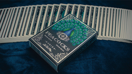 Limited Edition Peacocks by Rocsana Thompson - Pokerdeck